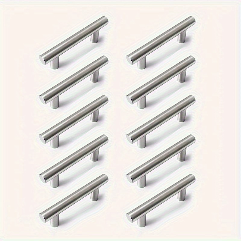Furniture Hardware Drawer Pulls - 12-delige moderne roestvrijstalen kast trekt moderne