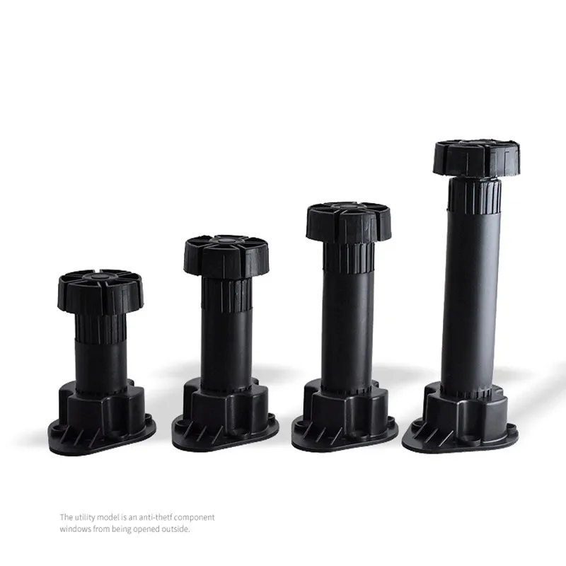 Furniture Leveling Hardware - 1 stks Verstelbare Hoogte kastpoten Plastic