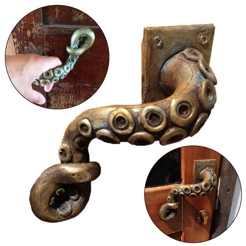 Furniture Hardware Drawer Pulls - Vintage Octopus Deurknop Dierlijke Stijl Outdoor