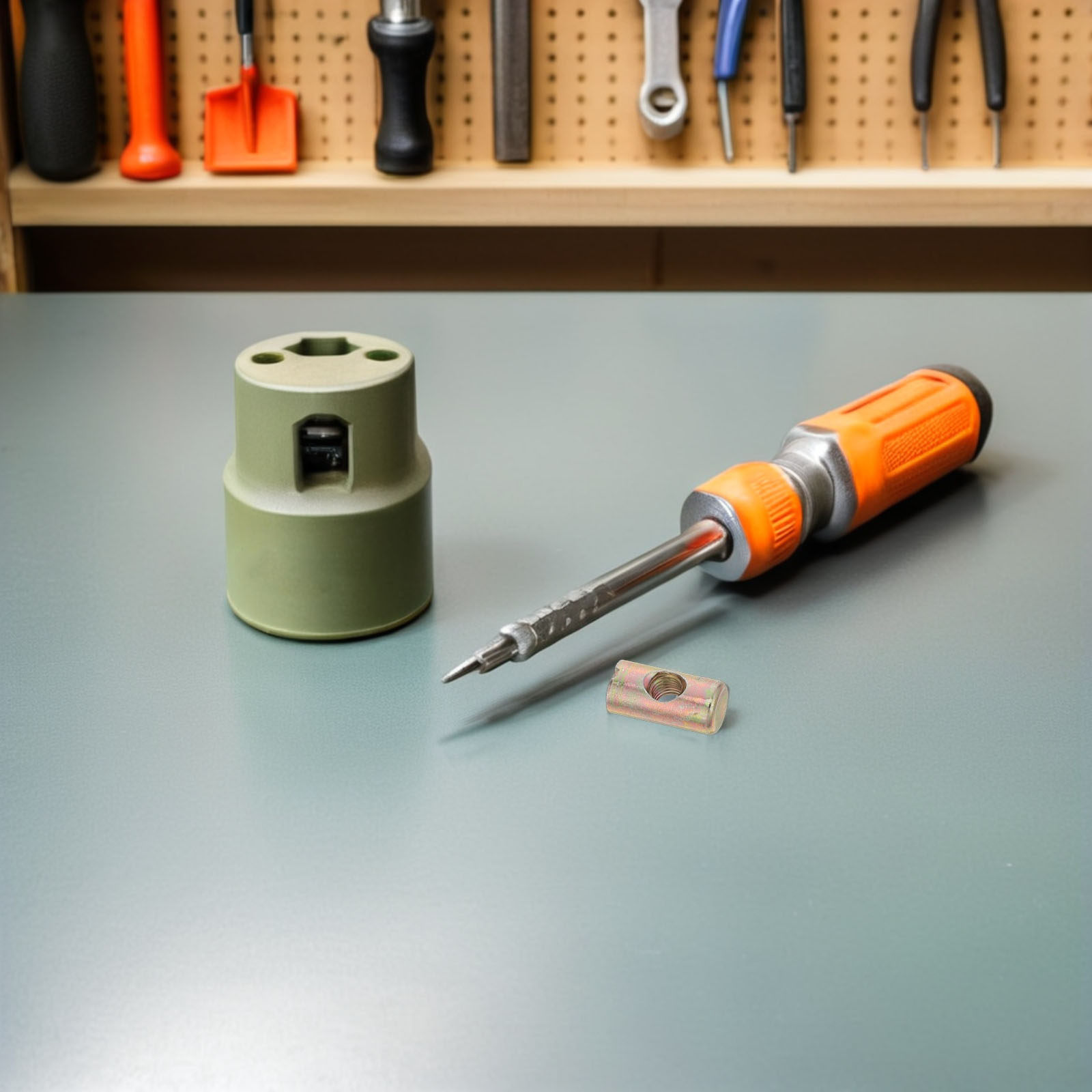 Furniture Hardware Barrel Nut - 100 stuks meubelmontagemoeren, kruiskoppelingen, schroefdraadmoeren, hardwarekit,