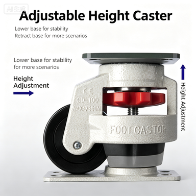 Zwaarbelastbare stelbare zwenk - Furniture Leveling Hardware recensie en prijs