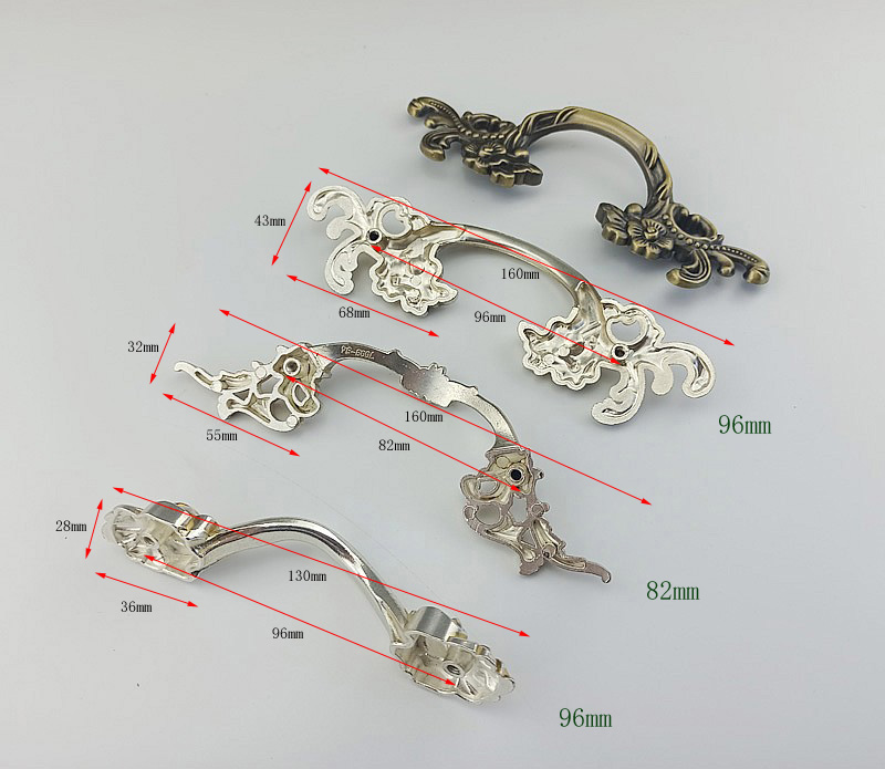 Antiek Zilver Klassiek Meubila - Furniture Hardware Drawer Pulls recensie en prijs