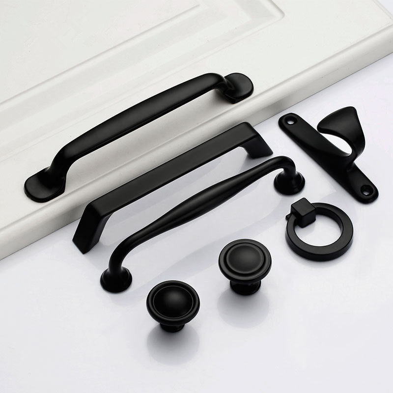 Zwarte handgrepen voor meubelk - Furniture Hardware Drawer Pulls recensie en prijs