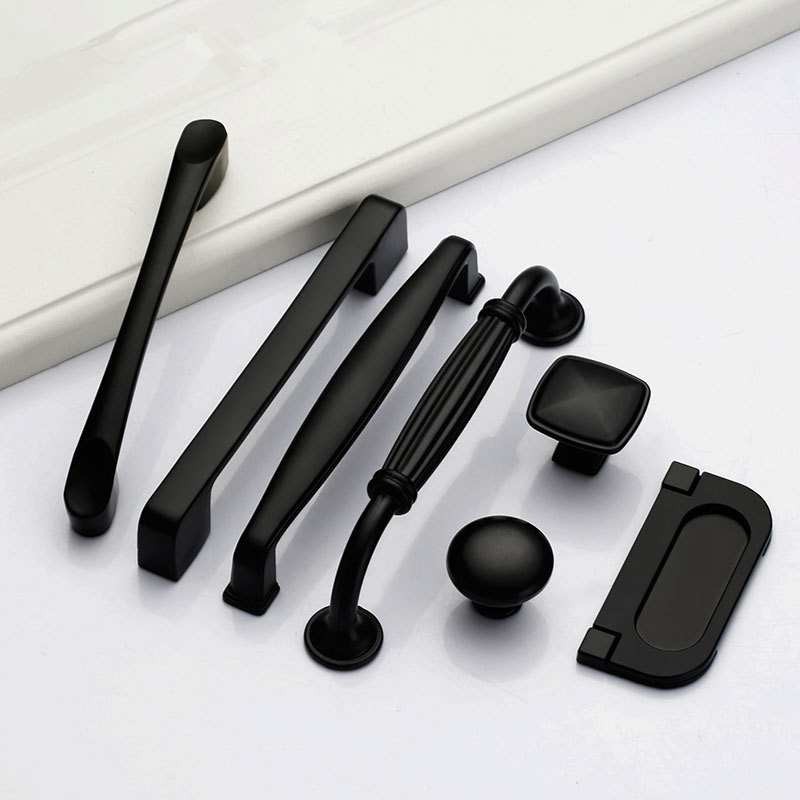Zwarte handgrepen voor meubelk - Furniture Hardware Drawer Pulls recensie en prijs
