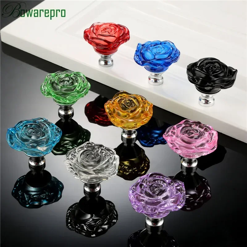 Bowarepro 50Mm Crystal Rose Gl - Furniture Hardware Drawer Pulls recensie en prijs