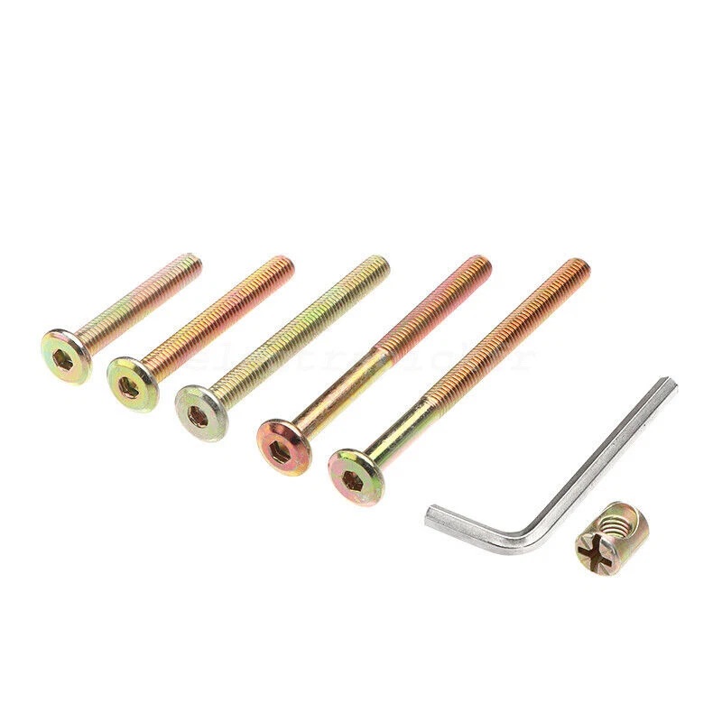 50 stks M6x40/50/60/70/80mm Wi - Furniture Hardware Barrel Nut recensie en prijs