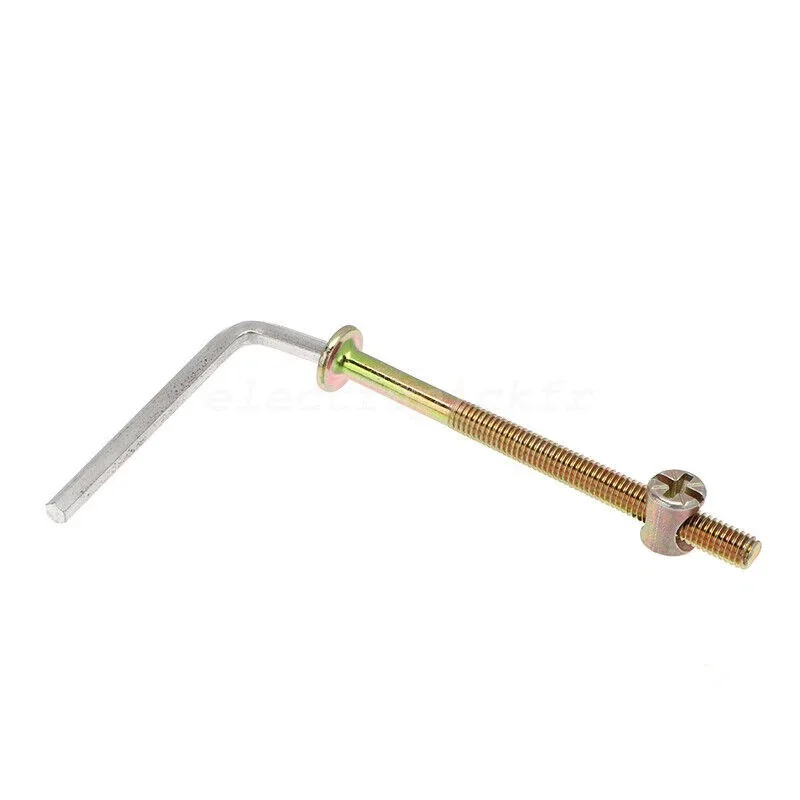 50 stks M6x40/50/60/70/80mm Wi - Furniture Hardware Barrel Nut recensie en prijs