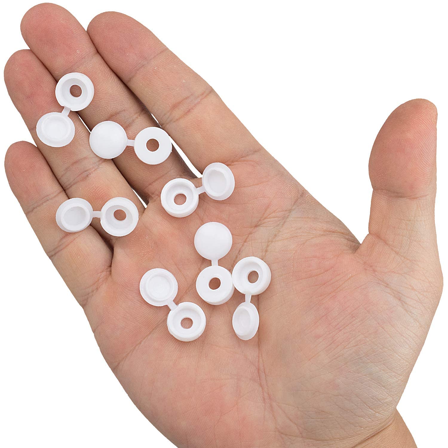 Wit Scharnierende Plastic Schr - Furniture Hardware Screws recensie en prijs