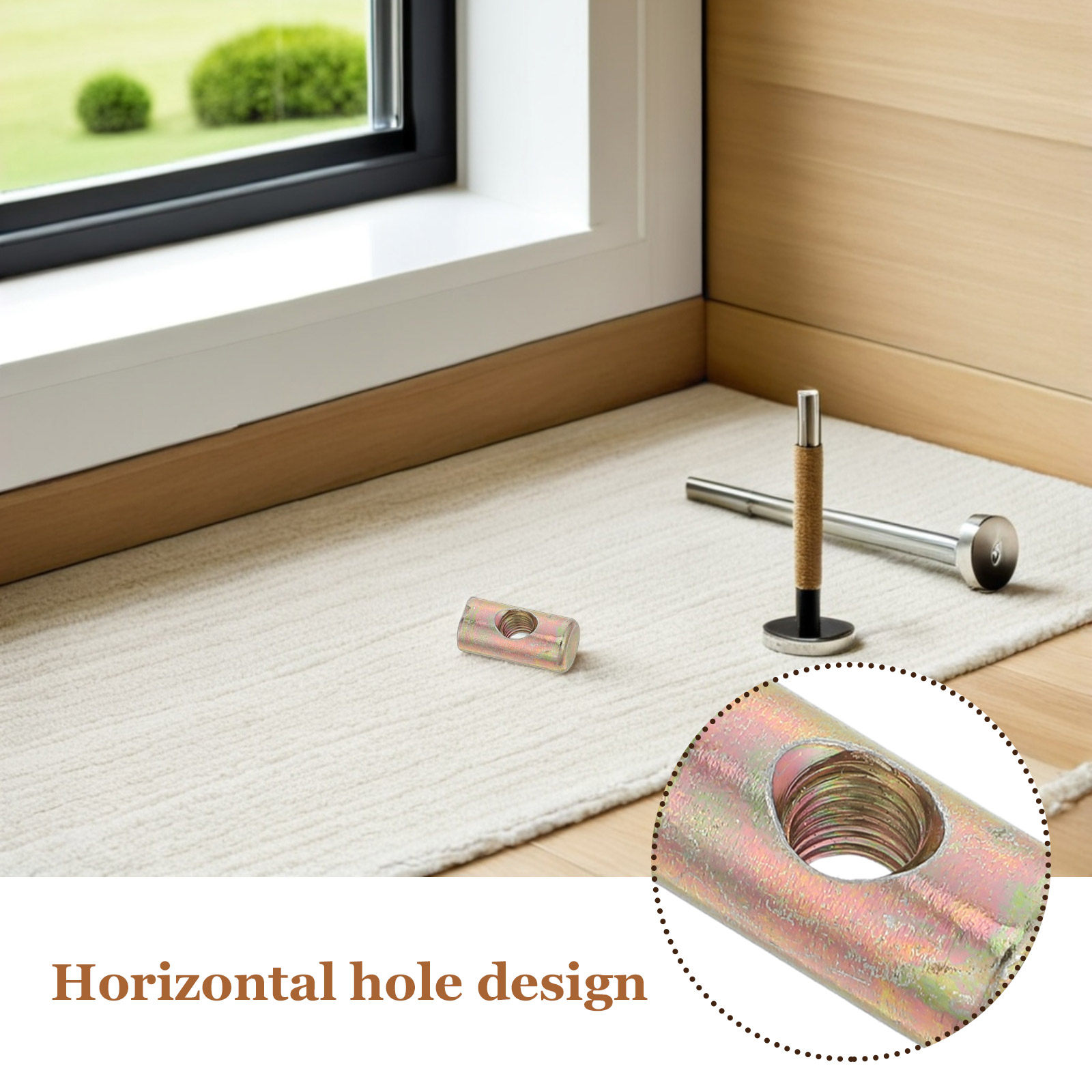 100 stuks meubelmontagemoeren, - Furniture Hardware Barrel Nut recensie en prijs