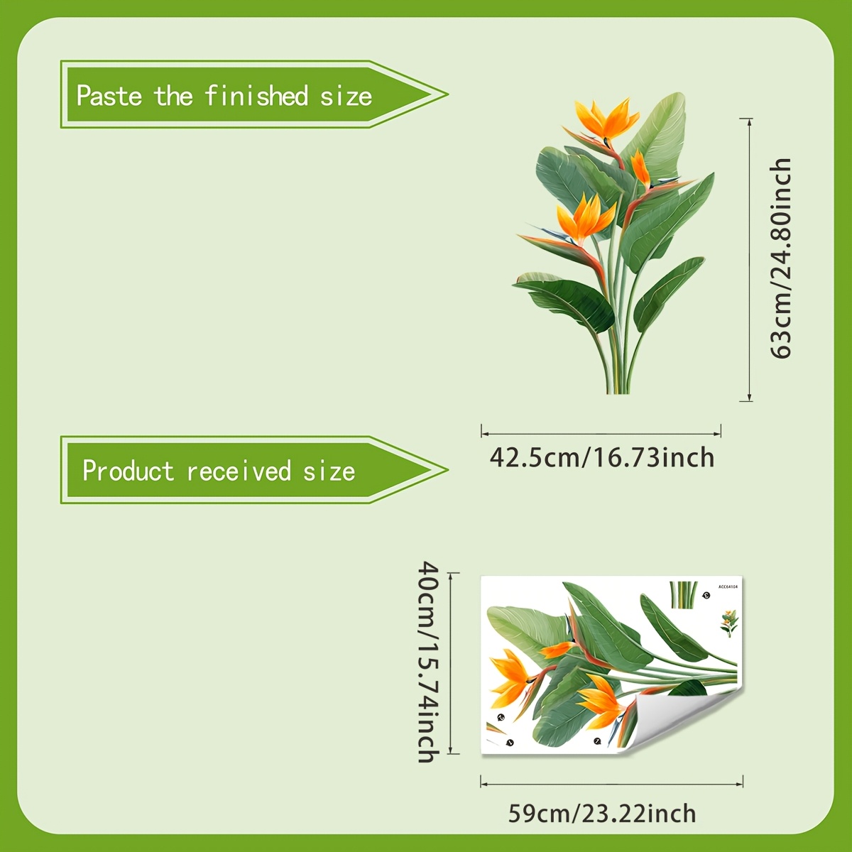 1 stuk Jungle Leaf muursticker - Furniture Paradise & Hardware Ghaziabad By Owner recensie en prijs