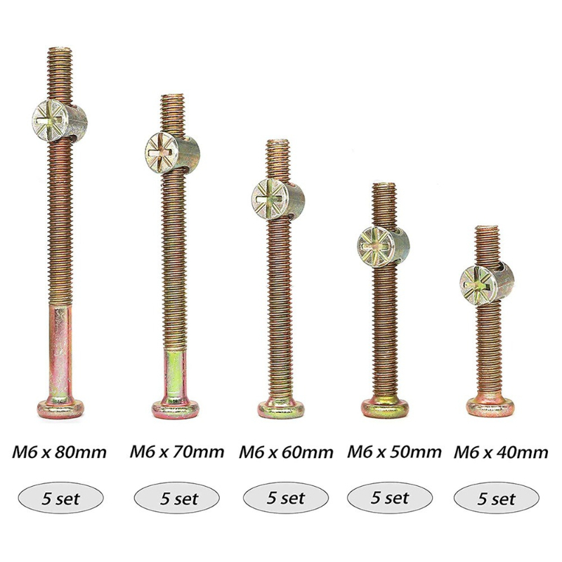 50 stuks verzinkte meubelschro - Furniture Hardware Barrel Nut recensie en prijs
