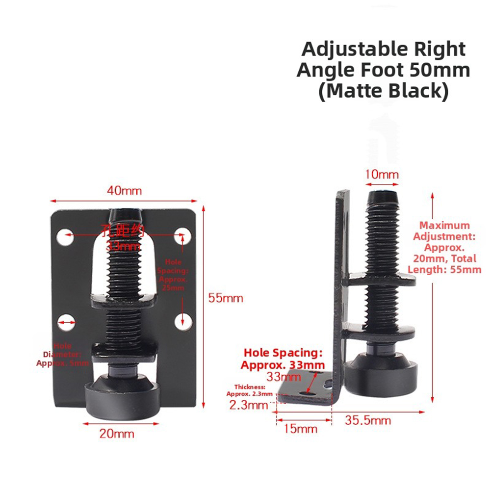 6 stuks verstelbare stelvoeten - Furniture Leveling Hardware recensie en prijs
